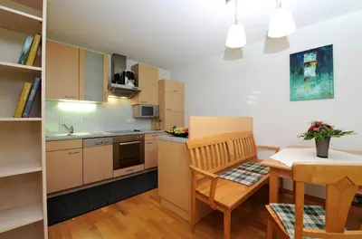 Küche/Küchenzeile in der Unterkunft Apartments Susanne