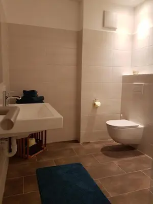 Ein Badezimmer in der Unterkunft Ferienwohnung Jolina