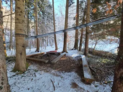 Naturlandschaft in der Nähe der Ferienwohnung