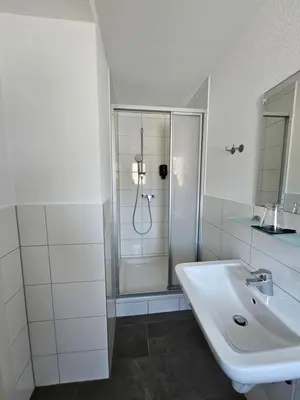 Ein Badezimmer in der Unterkunft Gasthaus Sofram