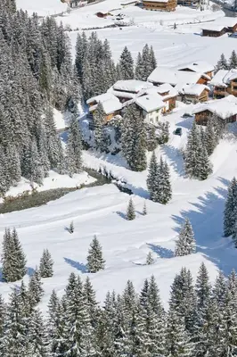 Appartement Omesberg 1 im Winter