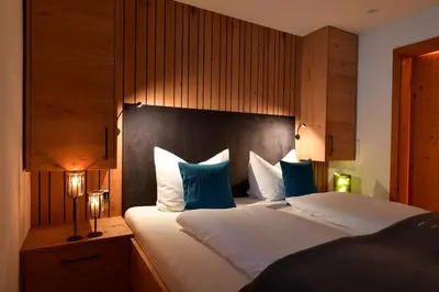 Ein Bett oder Betten in einem Zimmer der Unterkunft Ferienwohnungen Kohler komplett neu renoviert E-Ladestaion kostenlos