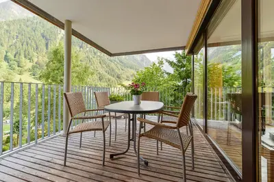 Ein Balkon oder eine Terrasse in der Unterkunft Allegra Wohlfühl Appartements