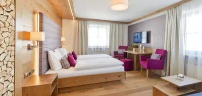 Ein Bett oder Betten in einem Zimmer der Unterkunft Hotel Bianca