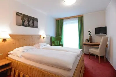 Ein Bett oder Betten in einem Zimmer der Unterkunft Hotel Bianca