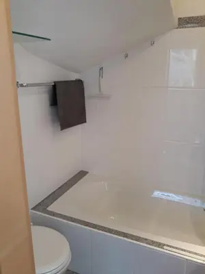Ein Badezimmer in der Unterkunft Ferienwohnung Arlberg