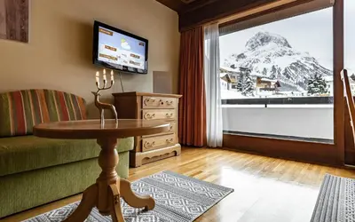 TV/Unterhaltungsangebot in der Unterkunft Appartements Eldorado
