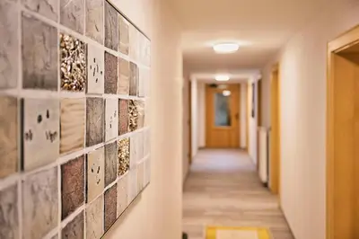 Grundriss der Unterkunft Pension Regina