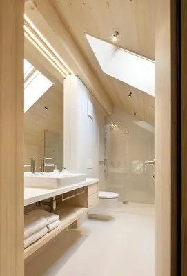 Ein Badezimmer in der Unterkunft Försterhaus Mellau
