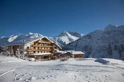 Hotel & Chalet Montana im Winter