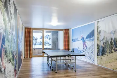 Tischtennis in der Unterkunft Alpenhotel Zimba oder in der Nähe