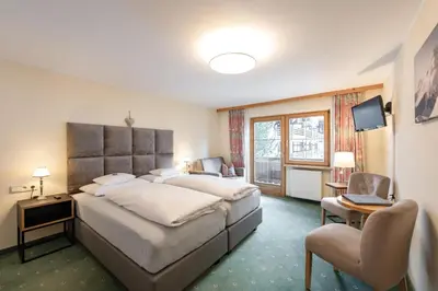 Ein Bett oder Betten in einem Zimmer der Unterkunft Haus Iris
