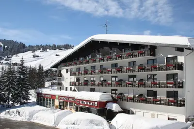 Grundriss der Unterkunft Sporthotel Walliser