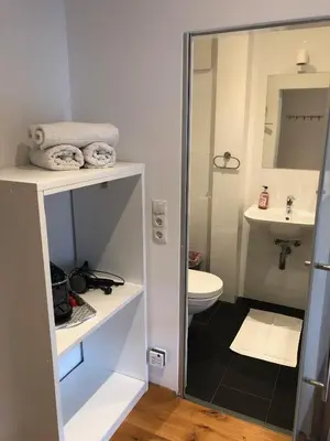 Ein Badezimmer in der Unterkunft mama käthe - Apartments