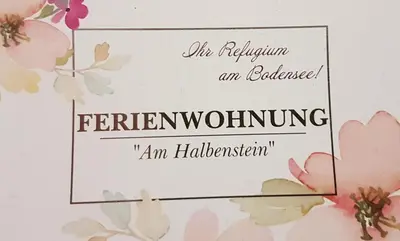 Ein Zertifikat, Auszeichnung, Logo oder anderes Dokument, das in der Unterkunft F E R I E N W O H N U N G 