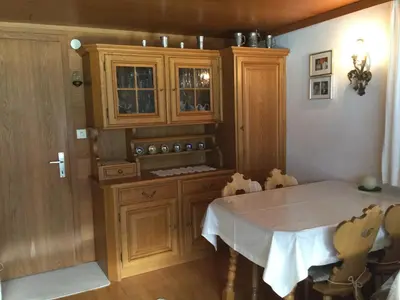 Küche/Küchenzeile in der Unterkunft Gästehaus Pfandl