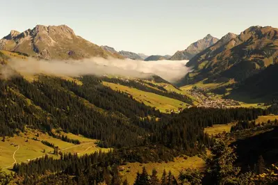 Naturlandschaft in der Nähe der Pension