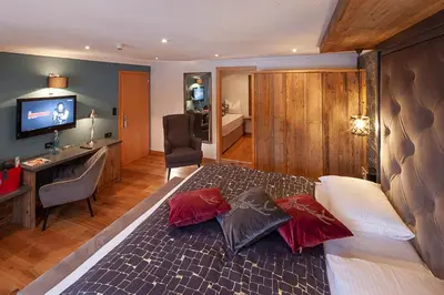 TV/Unterhaltungsangebot in der Unterkunft Boutique Hotel die Mittagspitze Superior