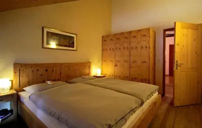 Ein Bett oder Betten in einem Zimmer der Unterkunft Villa Natur