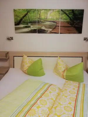Ein Bett oder Betten in einem Zimmer der Unterkunft Haus Ritter 286