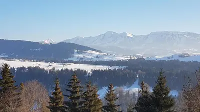 Naturlandschaft in der Nähe der Ferienwohnung