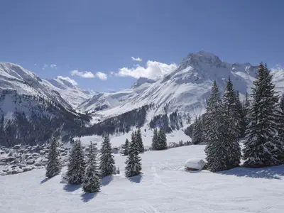 Pension Grissemann im Winter