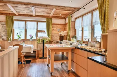 Essen in der Pension oder in der Nähe