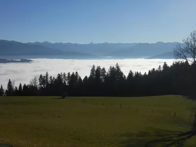 Naturlandschaft in der Nähe des Bauernhofs