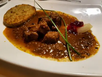 Essen in der Pension oder in der Nähe