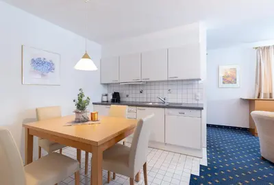Küche/Küchenzeile in der Unterkunft Chalet Schneekristall