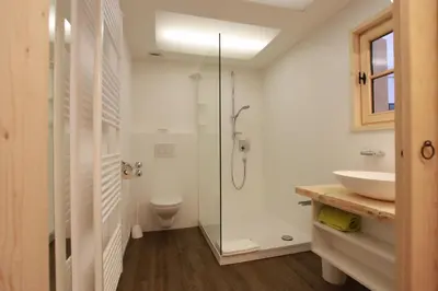 Ein Badezimmer in der Unterkunft Landhaus Bromm