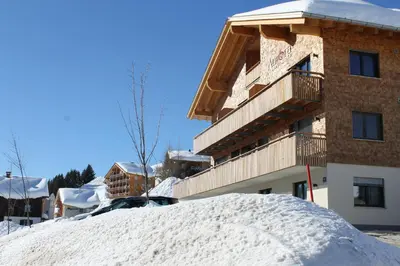Appartements Aurora im Winter