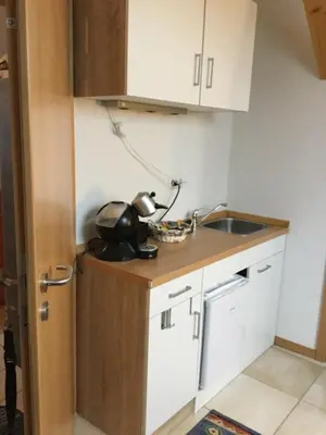 Küche/Küchenzeile in der Unterkunft Haus Stegmeir