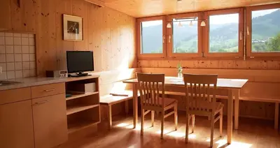 Küche/Küchenzeile in der Unterkunft Bio Ferienbauernhof Greber - Natururlaub mit Ponys & Kaninchen