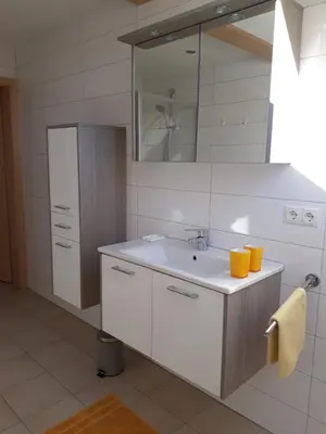 Ein Badezimmer in der Unterkunft Ferienwohnung Gmeiner