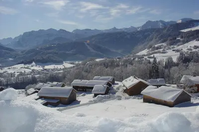 Naturlandschaft in der Nähe der Ferienwohnung