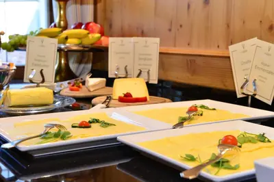 Essen im Hotel oder in der Nähe
