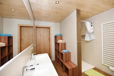 Ein Badezimmer in der Unterkunft Mottnerhof