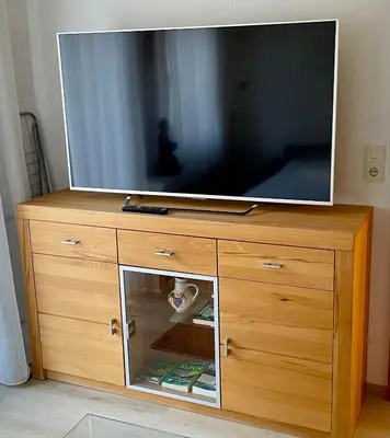 TV/Unterhaltungsangebot in der Unterkunft Ferienwohnung Karin