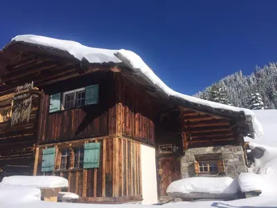 Chalet Berghaus Bartholomäberg im Winter