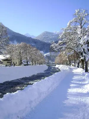 Naturlandschaft in der Nähe der Ferienwohnung
