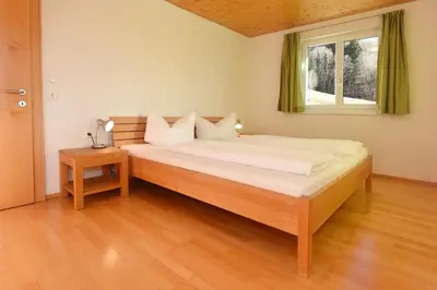 Ein Bett oder Betten in einem Zimmer der Unterkunft Ferienhof Dürlinde