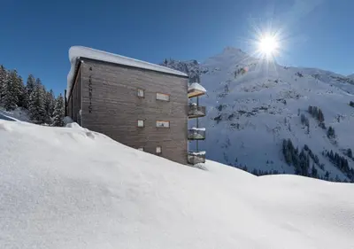Lechblick Appartement im Winter