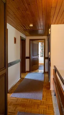 Ein Bett oder Betten in einem Zimmer der Unterkunft Haus Kipfen