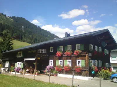 Naturlandschaft in der Nähe des Bauernhofs