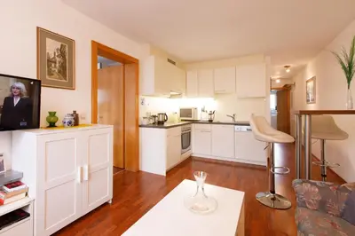Küche/Küchenzeile in der Unterkunft Dimai House No 15 Dornbirn Zentrum