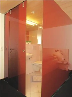 Ein Badezimmer in der Unterkunft Gasthof Taube
