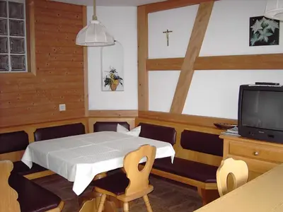 TV/Unterhaltungsangebot in der Unterkunft Appartements am Stein