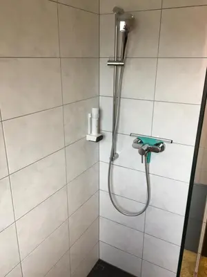 Ein Badezimmer in der Unterkunft Wirtshaus zum Stern