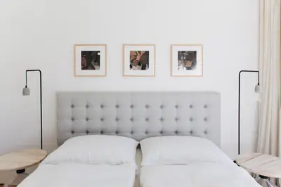 Ein Bett oder Betten in einem Zimmer der Unterkunft Ferienhaus Wenefrieda